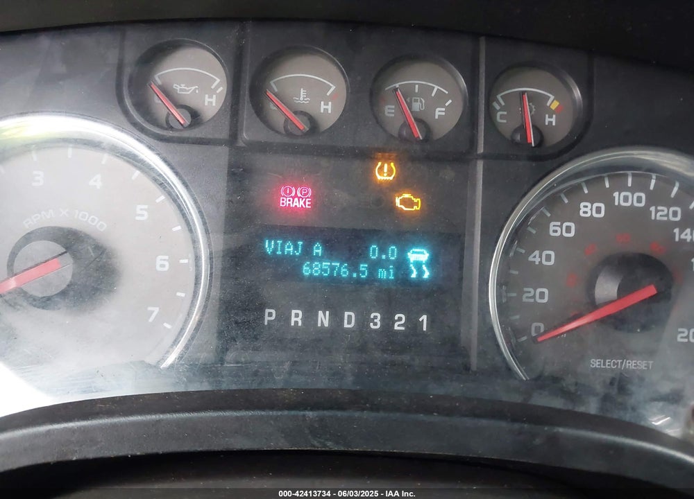 2010 FORD F150 VIN: 1FTFW1CV7AFC00412