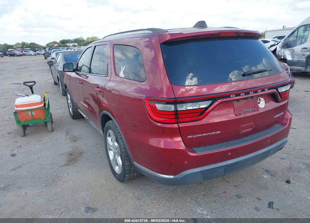 2015 DODGE DURANGO LIMITED VIN: 1C4RDHDG8FC110092