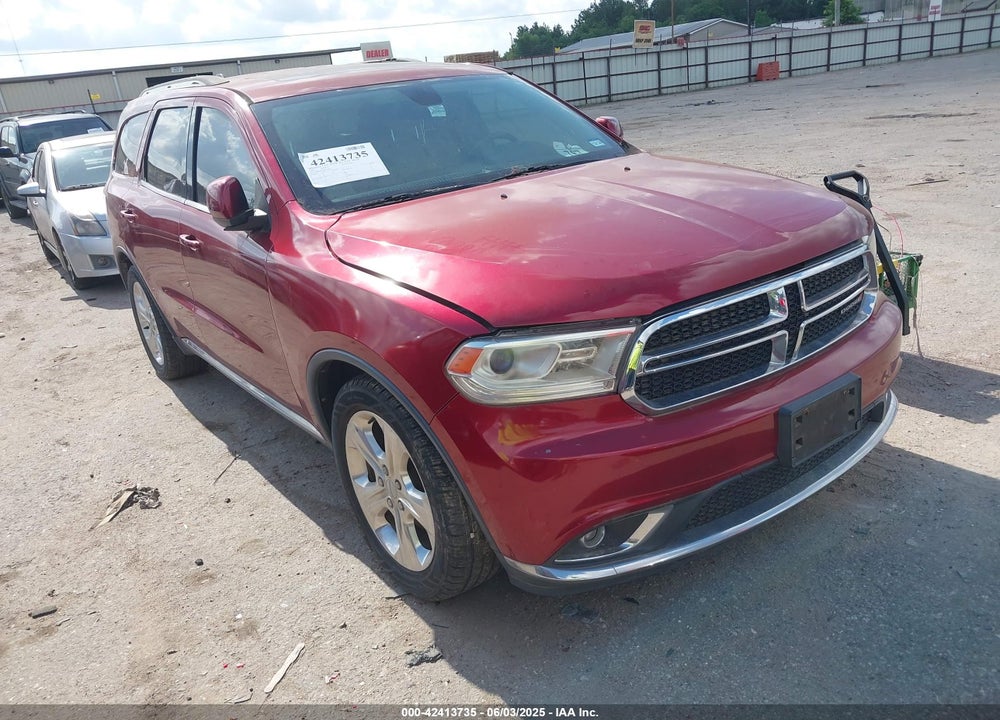 2015 DODGE DURANGO LIMITED VIN: 1C4RDHDG8FC110092