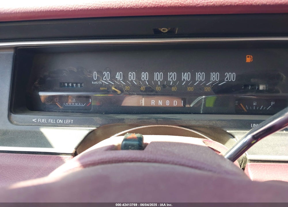 1992 MERCURY GRAND MARQUIS LS VIN: 2MECM75W4NX749141