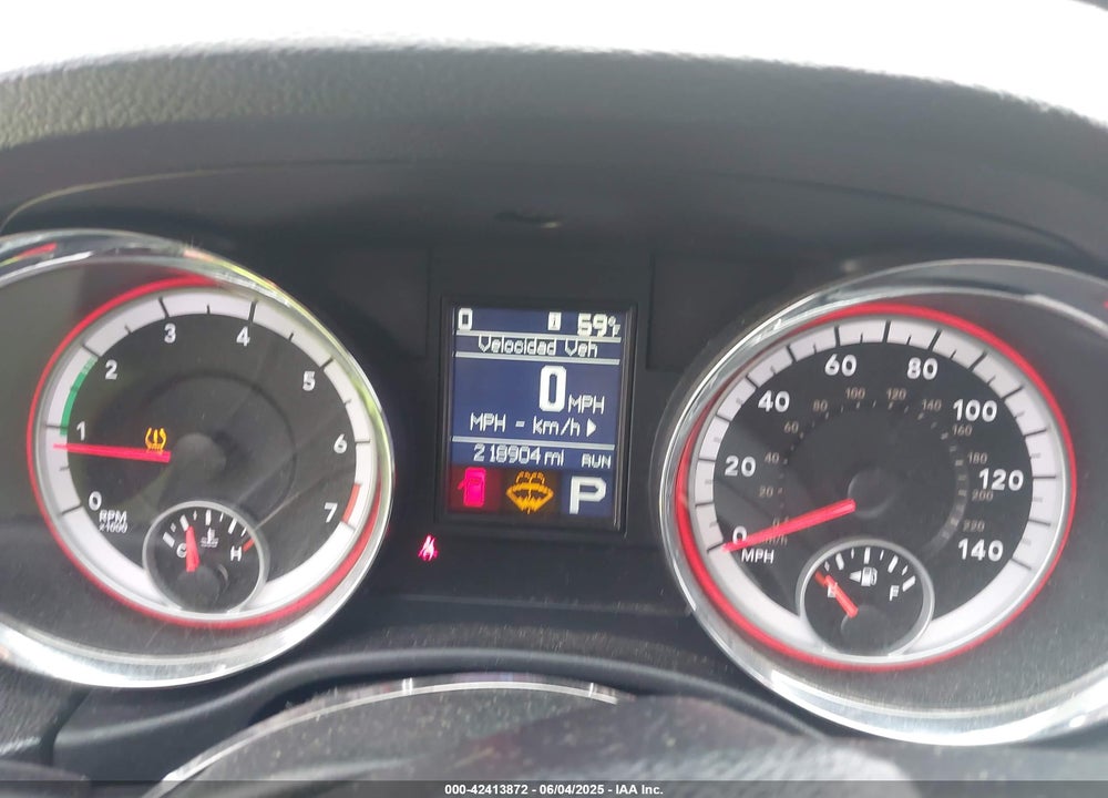 2011 DODGE DURANGO VIN: 1D4RE3GG6BC699474