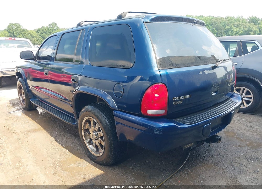 2003 DODGE DURANGO SLT VIN: 1D4HS48N33F540550