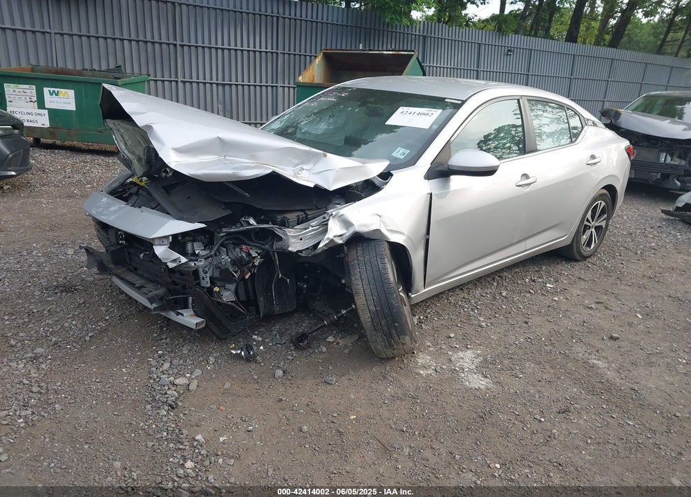 2023 NISSAN SENTRA VIN: 3N1AB8CV6PY285133