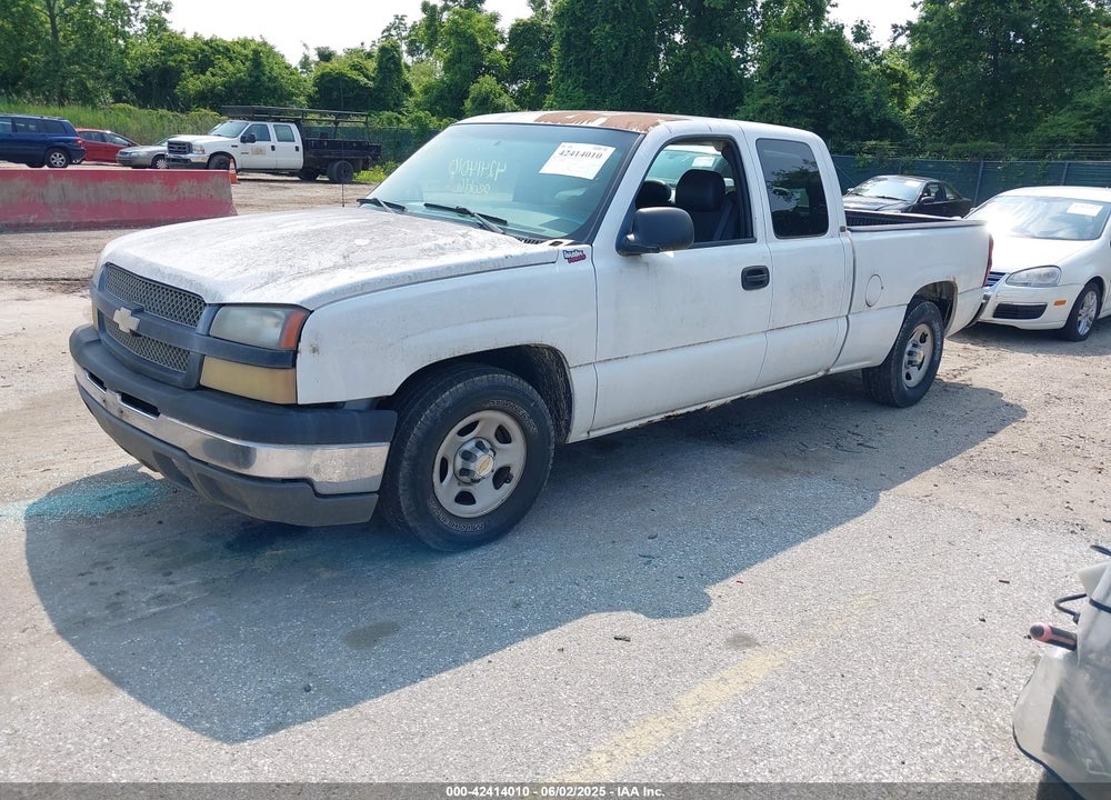 2004 CHEVROLET SILVERADO 1500 WORK TRUCK VIN: 2GCEC19T641288987
