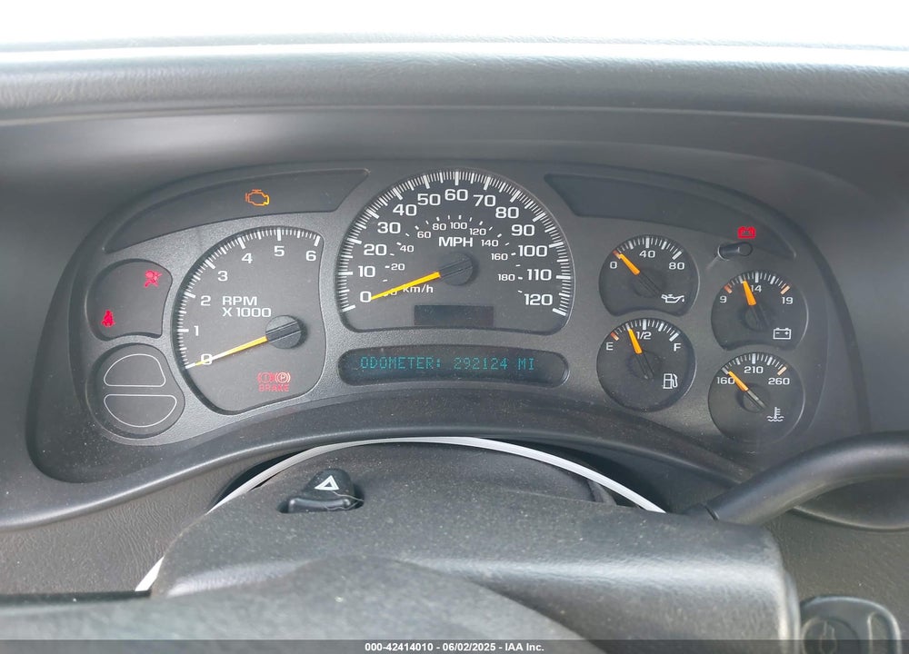 2004 CHEVROLET SILVERADO 1500 WORK TRUCK VIN: 2GCEC19T641288987