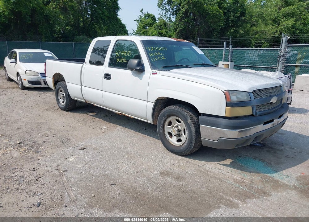 2004 CHEVROLET SILVERADO 1500 WORK TRUCK VIN: 2GCEC19T641288987