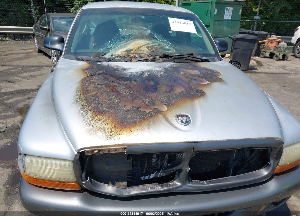 2002 DODGE DAKOTA VIN: 1B7FL16X22S598594