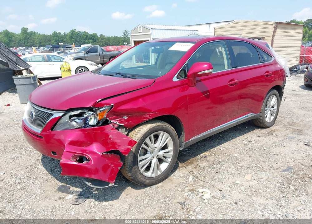 2010 LEXUS RX 450H VIN: JTJZB1BA5A2400328