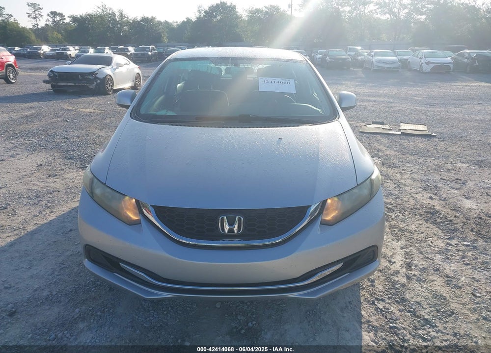 2013 HONDA CIVIC LX VIN: 19XFB2F51DE032441