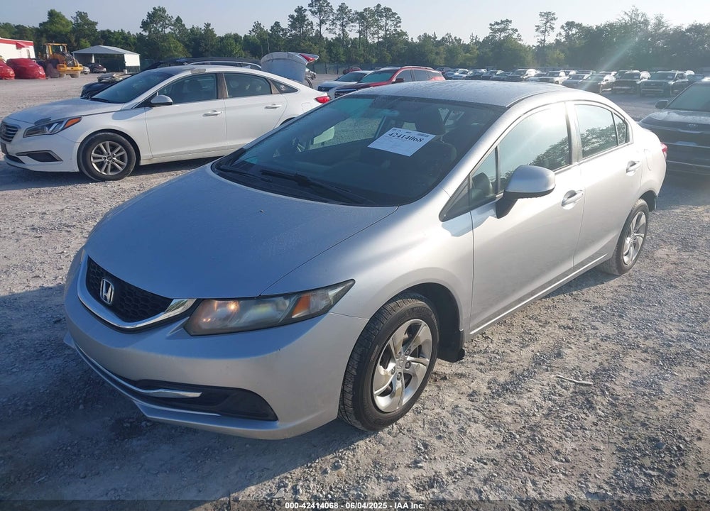 2013 HONDA CIVIC LX VIN: 19XFB2F51DE032441