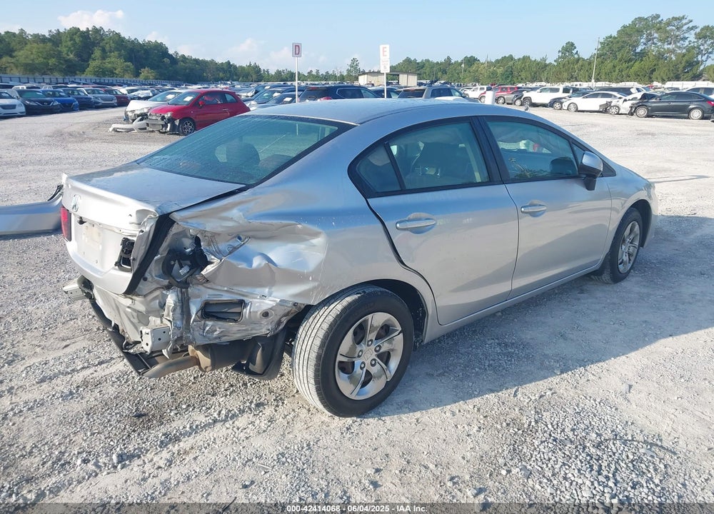 2013 HONDA CIVIC LX VIN: 19XFB2F51DE032441
