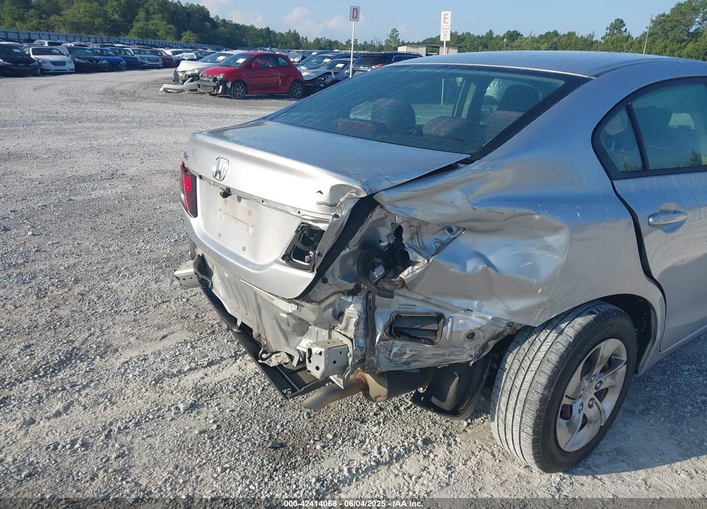2013 HONDA CIVIC LX VIN: 19XFB2F51DE032441