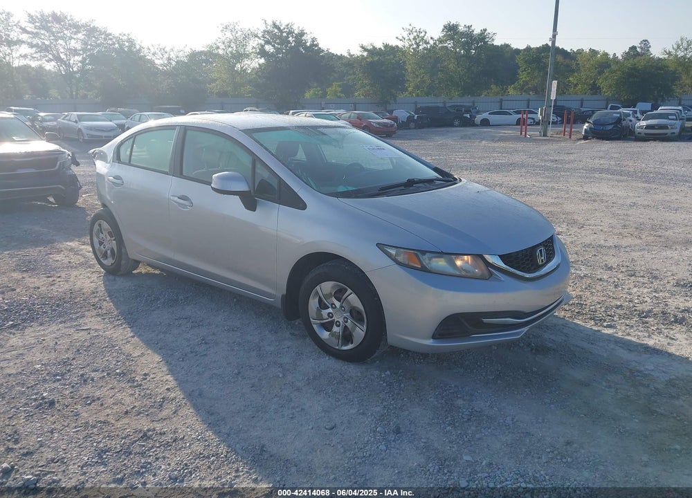 2013 HONDA CIVIC LX VIN: 19XFB2F51DE032441