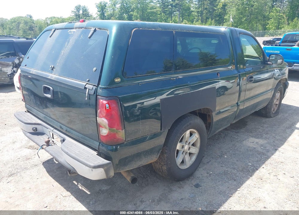 2005 CHEVROLET SILVERADO 1500 WORK TRUCK VIN: 1GCEC14X75Z145436