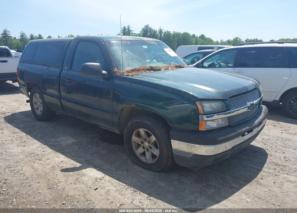 2005 CHEVROLET SILVERADO 1500 WORK TRUCK VIN: 1GCEC14X75Z145436