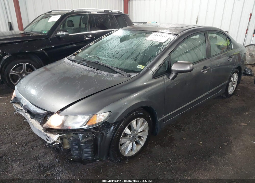 2010 HONDA CIVIC EX-L VIN: 2HGFA1F95AH308640