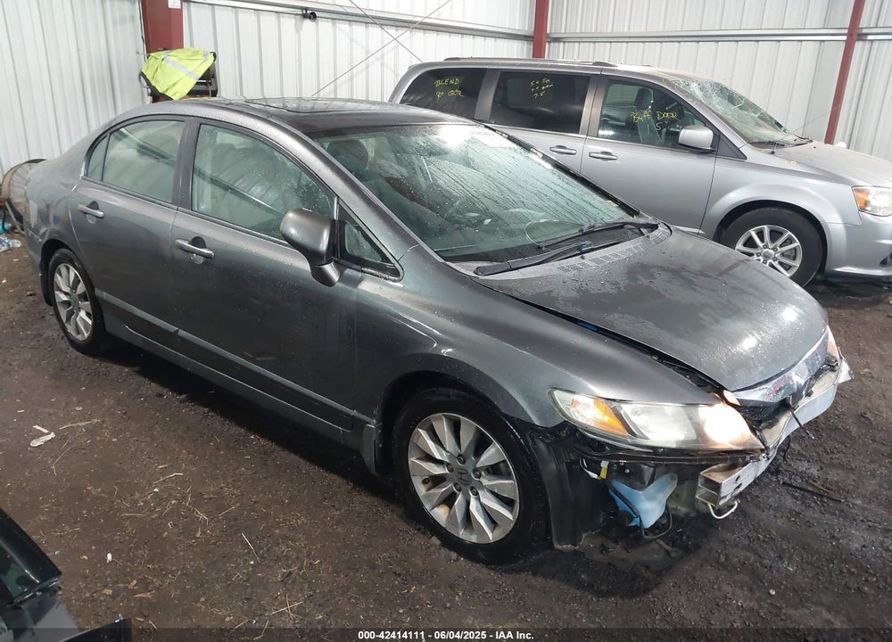 2010 HONDA CIVIC EX-L VIN: 2HGFA1F95AH308640