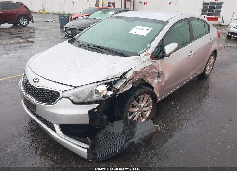 2016 KIA FORTE VIN: KNAFX4A66G5449712