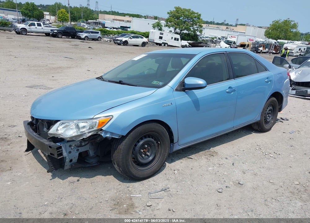 2012 TOYOTA CAMRY HYBRID VIN: 4T1BD1FK7CU048776