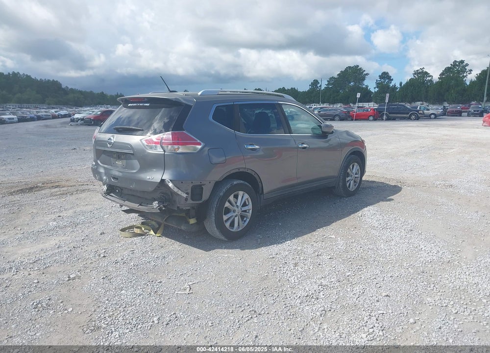 2016 NISSAN ROGUE SV VIN: KNMAT2MT1GP723546