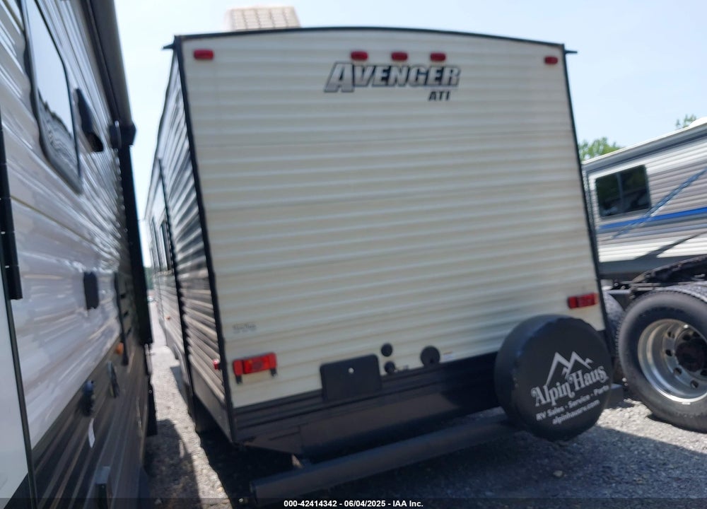 2017 AVENGER TRAVEL TRAILER VIN: 5ZT2AVSB1HB912748