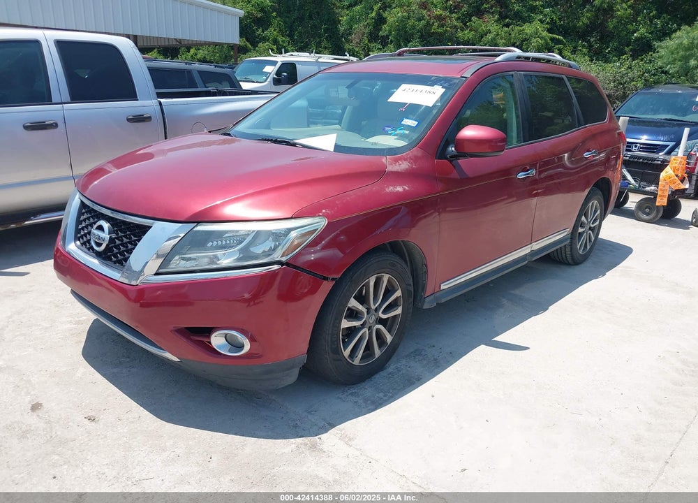 2013 NISSAN PATHFINDER SL VIN: 5N1AR2MN9DC661067