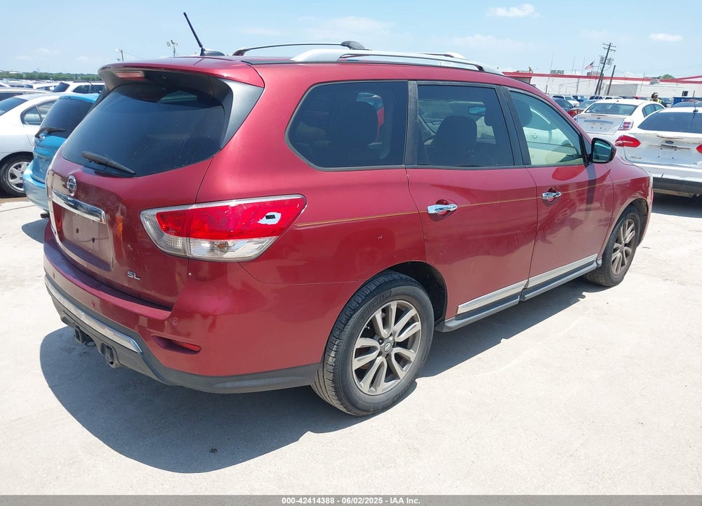 2013 NISSAN PATHFINDER SL VIN: 5N1AR2MN9DC661067