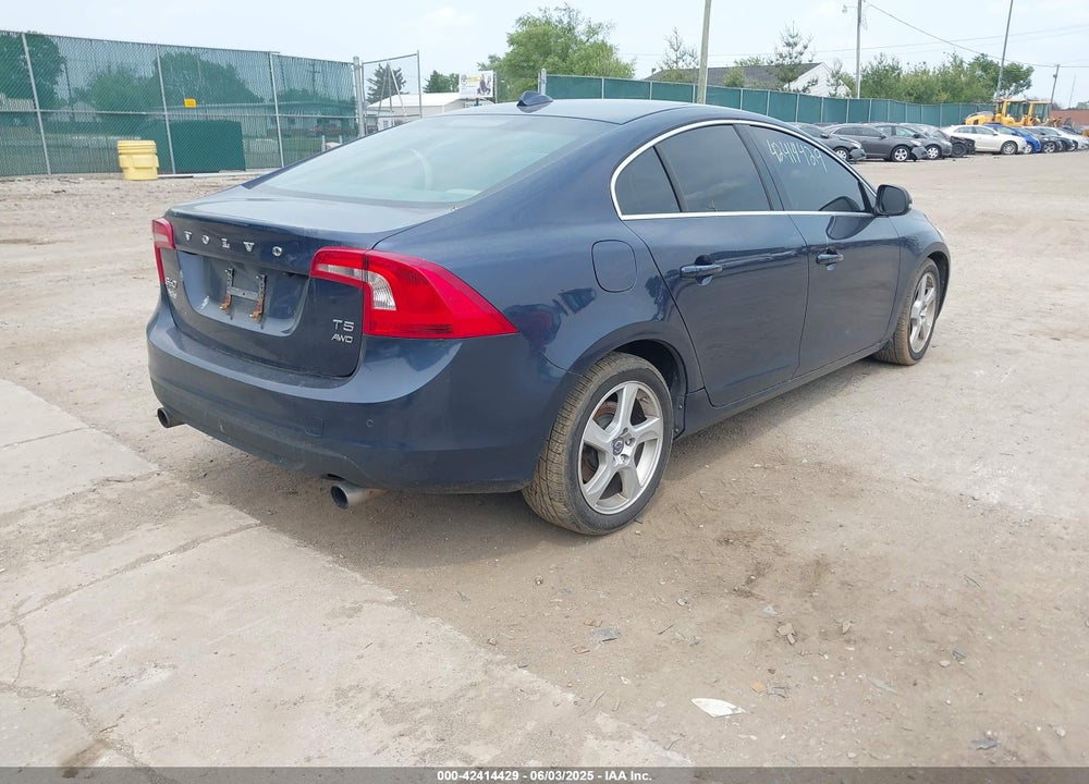 2013 VOLVO S60 T5 PLATINUM VIN: YV1612FHXD2173223