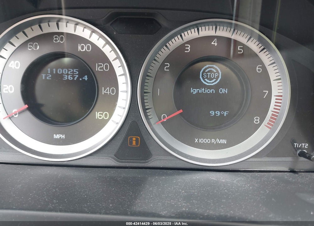 2013 VOLVO S60 T5 PLATINUM VIN: YV1612FHXD2173223