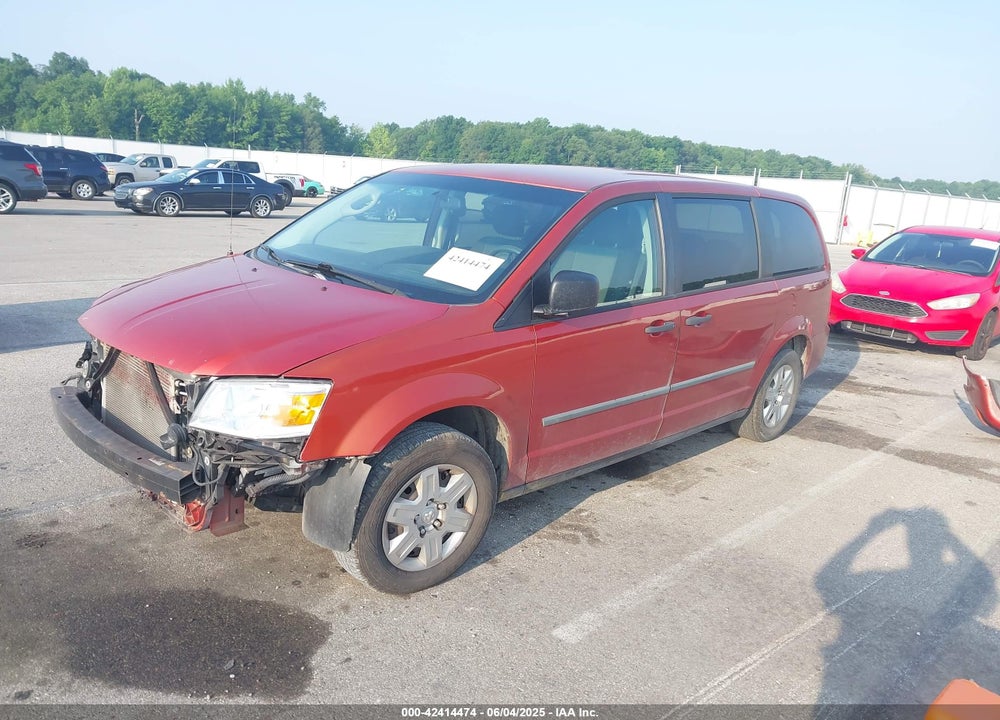 2008 DODGE GRAND CARAVAN SE VIN: 2D8HN44H58R724409