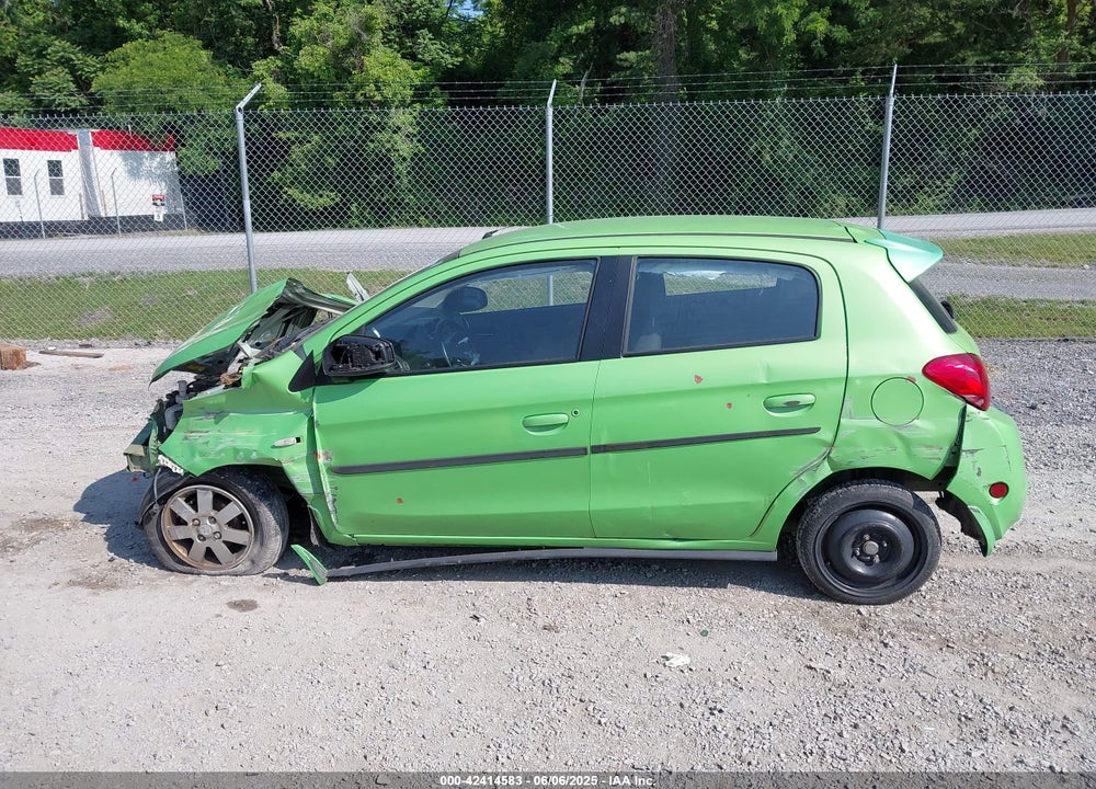 2014 MITSUBISHI MIRAGE ES VIN: ML32A4HJ8EH021734