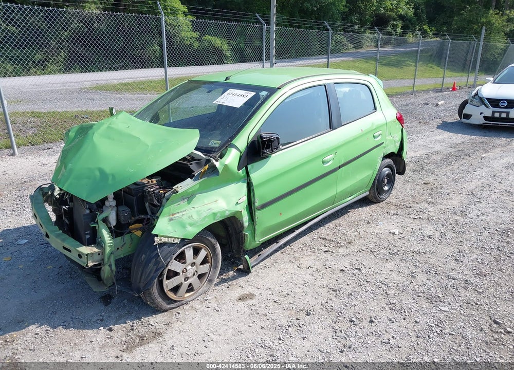 2014 MITSUBISHI MIRAGE ES VIN: ML32A4HJ8EH021734