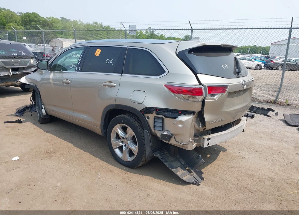 2014 TOYOTA HIGHLANDER VIN: 5TDDKRFH7ES032249