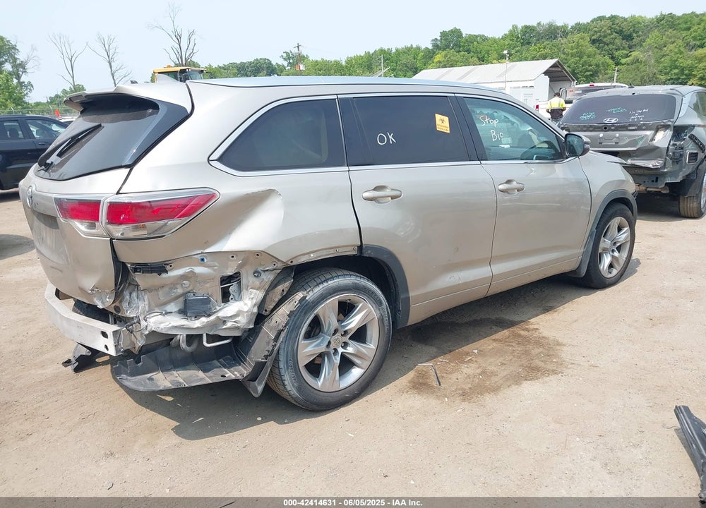 2014 TOYOTA HIGHLANDER VIN: 5TDDKRFH7ES032249