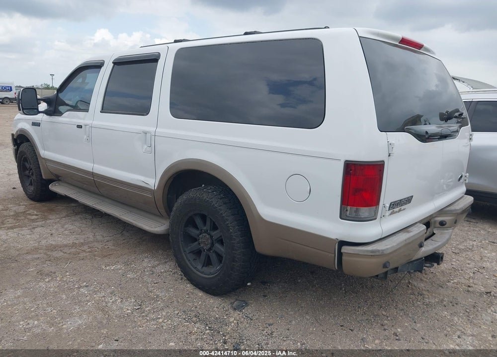 2005 FORD EXCURSION EDDIE BAUER VIN: 1FMNU44L25ED02868