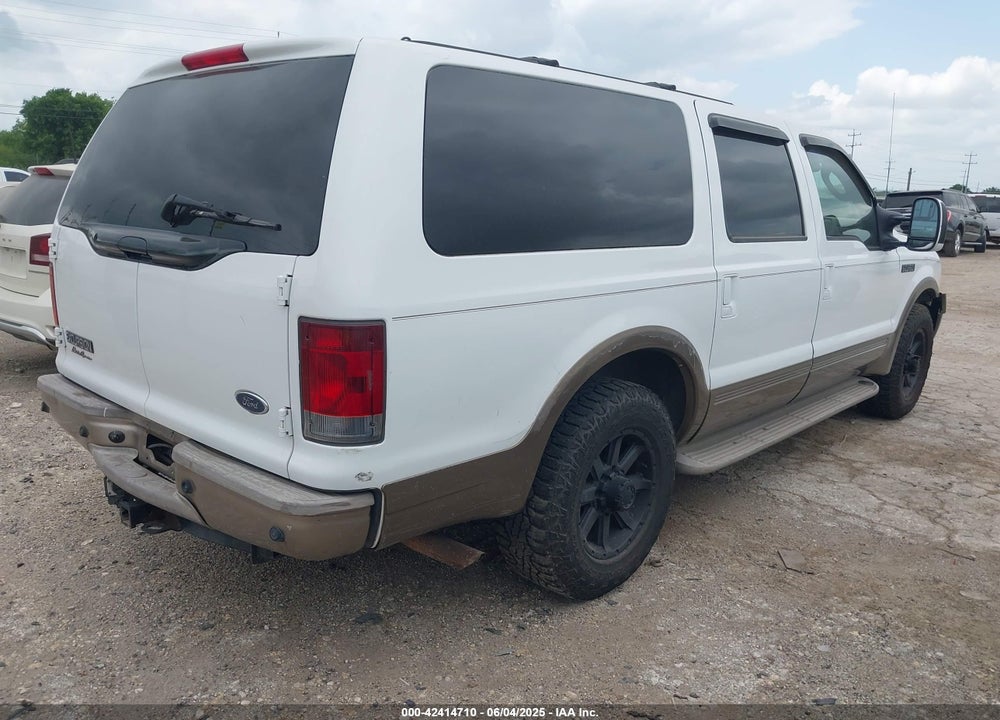 2005 FORD EXCURSION EDDIE BAUER VIN: 1FMNU44L25ED02868