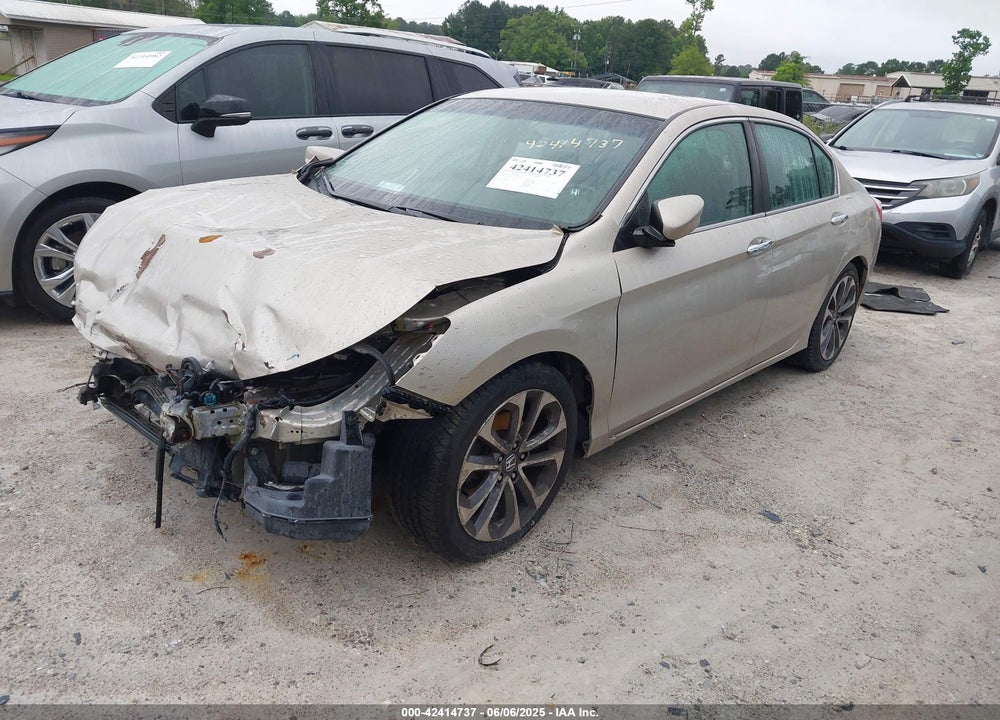 2013 HONDA ACCORD SPORT VIN: 1HGCR2F54DA133489