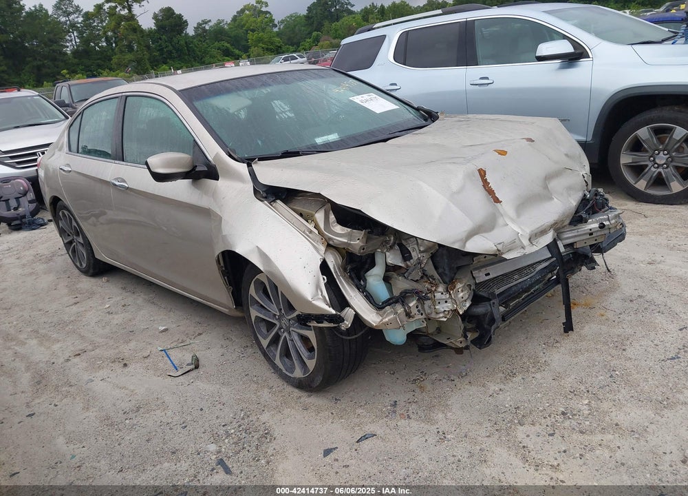 2013 HONDA ACCORD SPORT VIN: 1HGCR2F54DA133489