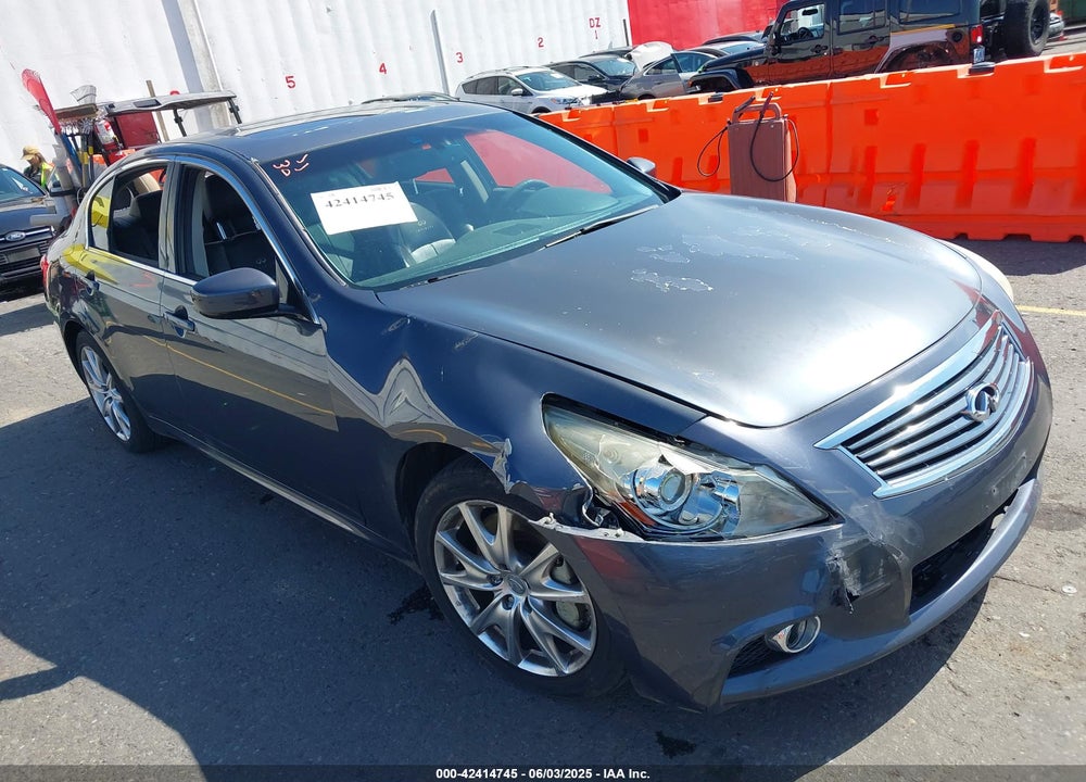 2012 INFINITI G37 JOURNEY VIN: JN1CV6APXCM625258