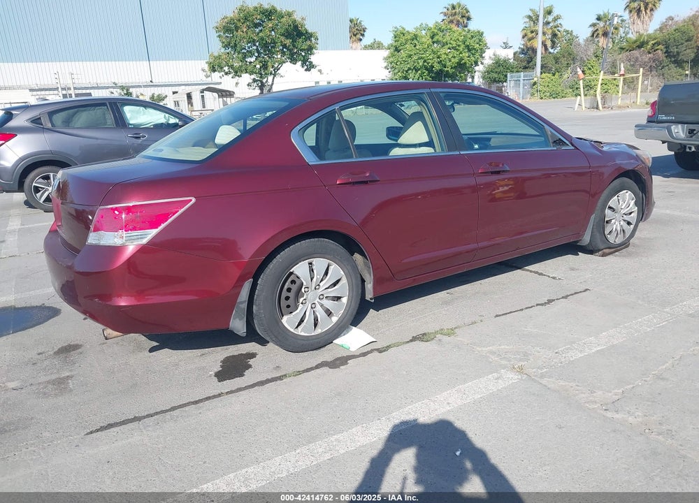 2009 HONDA ACCORD VIN: 1HGCP26309A197542