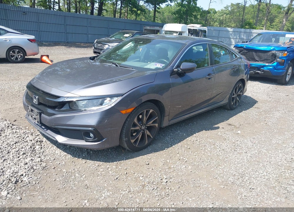 2019 HONDA CIVIC VIN: 2HGFC2F80KH526865
