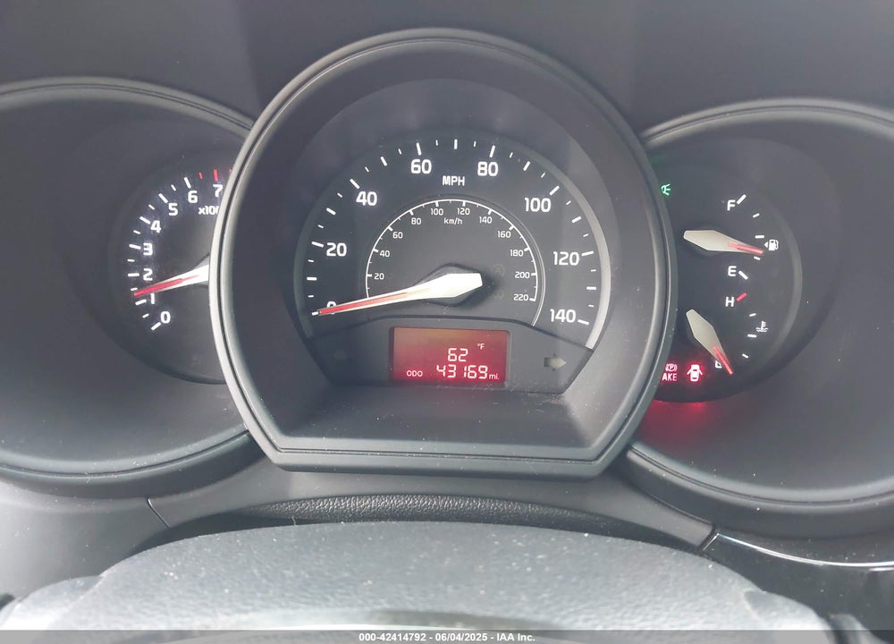 2017 KIA RIO VIN: KNADM4A39H6059883