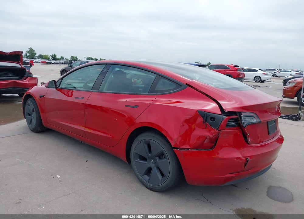 2022 TESLA MODEL 3 VIN: 5YJ3E1EB2NF267213