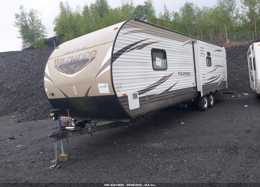 2017 FOREST RIVER WILDWOOD VIN: 4X4TWDC29H8802554