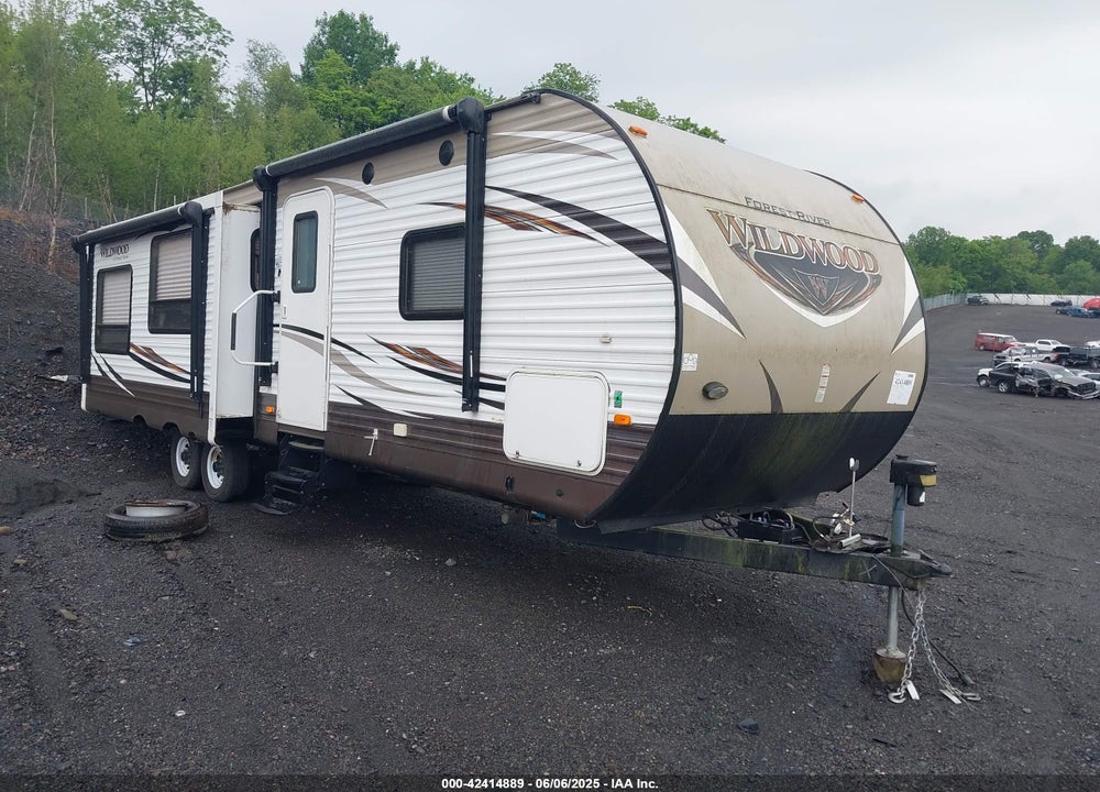 2017 FOREST RIVER WILDWOOD VIN: 4X4TWDC29H8802554