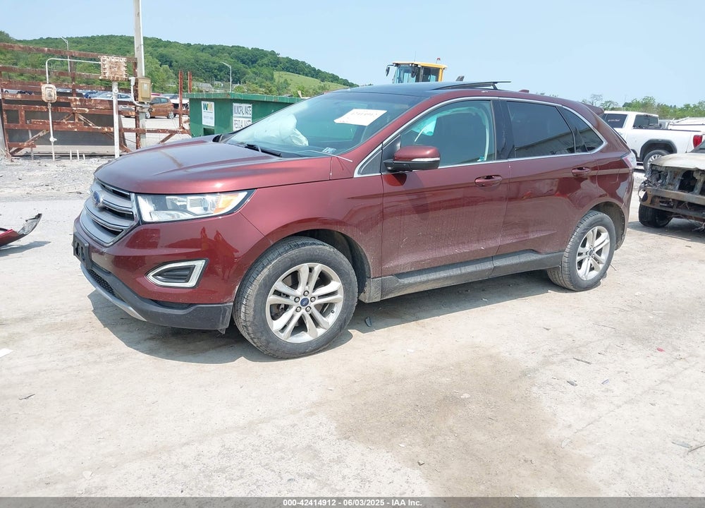 2016 FORD EDGE VIN: 2FMPK4J82GBB00481
