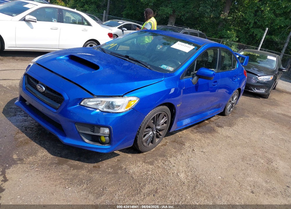 2017 SUBARU WRX VIN: JF1VA1B67H9836296