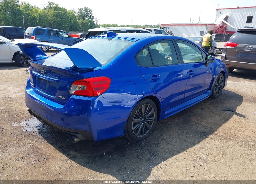 2017 SUBARU WRX VIN: JF1VA1B67H9836296