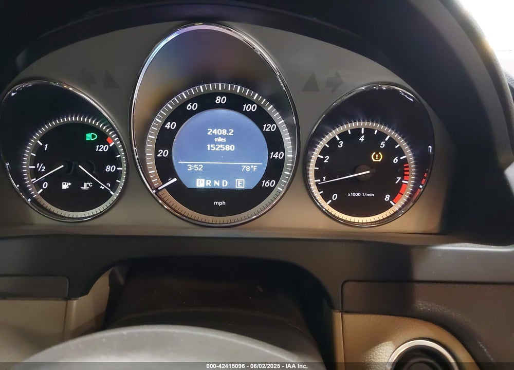 2011 MERCEDES-BENZ C CLASS VIN: WDDGF8BB8BR134687