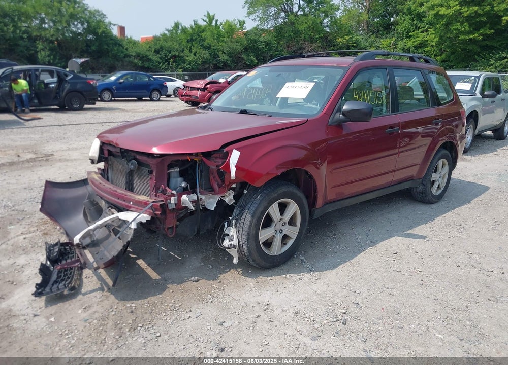 2010 SUBARU FORESTER 2.5X VIN: JF2SH6BC6AG792676